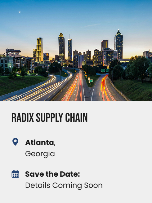 Radix Supply Chain Radix Supply Chain